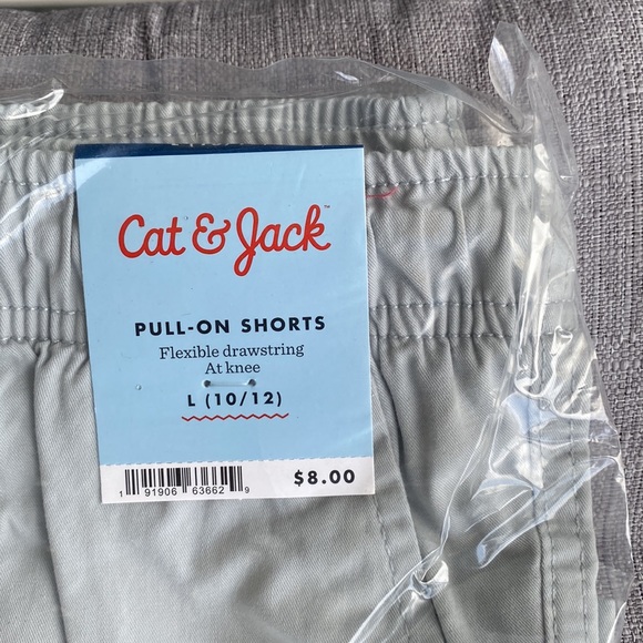 NWT Cat & jack pull on shorts  L 10/12 - Picture 2 of 7